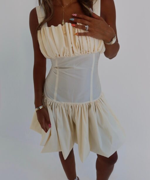 Butter Yellow Dress